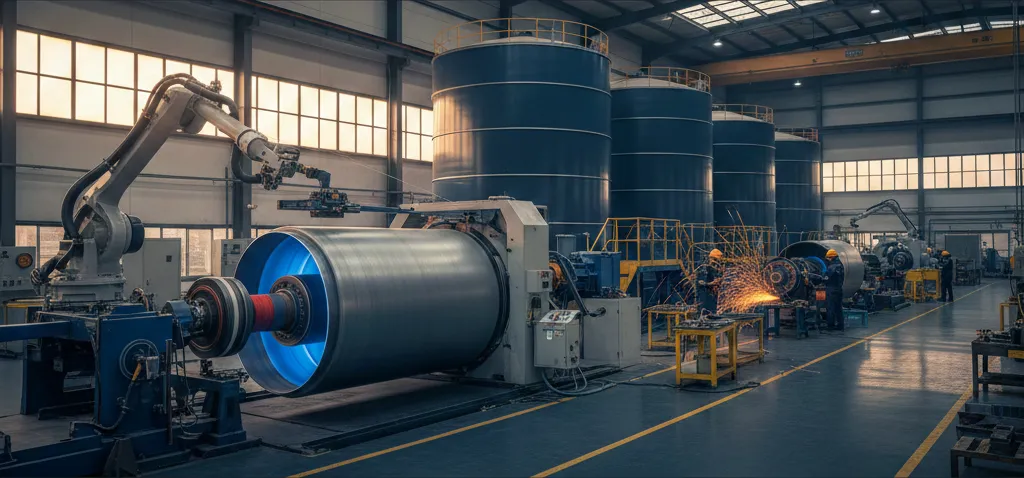 新疆振驰晶特玻璃钢生产基地 - 工业级FRP复合材料研发与制造中心